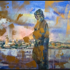 Вечер в Петербурге.