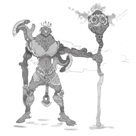 Концепты наброски персонажей