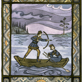 Богатырь Ляйне. Саамская сказка