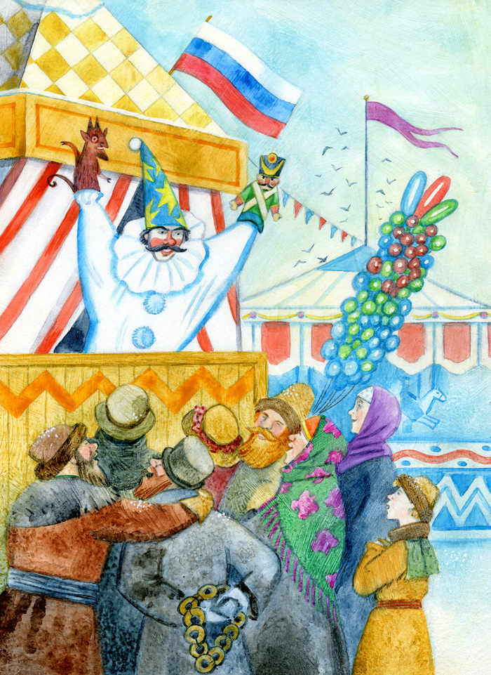 Балаган на ярмарке