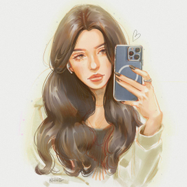 Селфи в зеркале