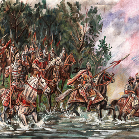 Переправа булгар Аспаруха через Дунай