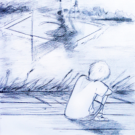 Книжная обложка к повести К. Жуковой "Не до того" 