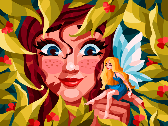 Девушка и Фея