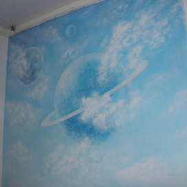 Роспись стены по заказу