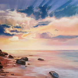 "Рассвет на море"