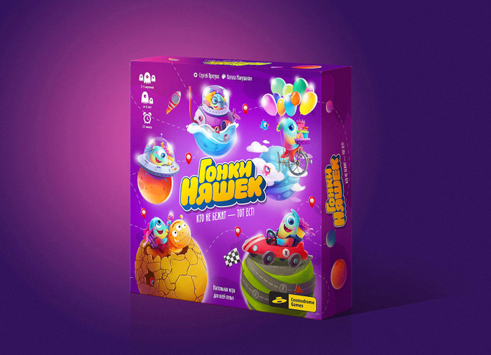 настольная игра "Гонка Няшек"