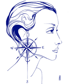 Инктобер 202, день 16. Compass