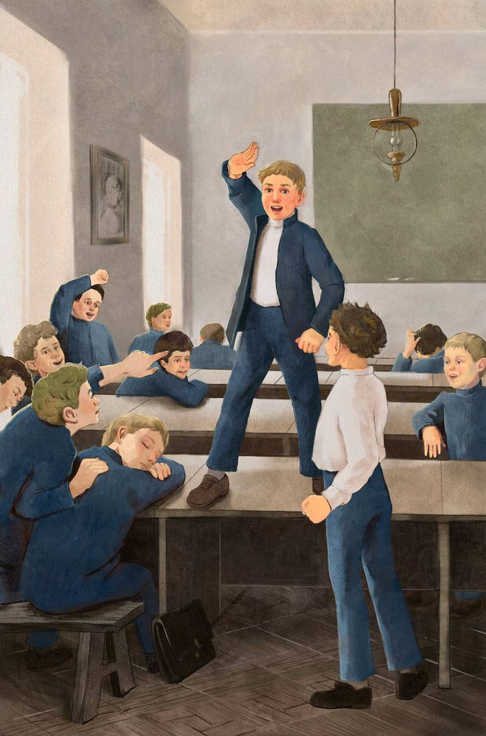 Илл. для издательства Эксмо книга Н. Г. Гарина-Михайловского "Детство Тёмы".