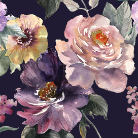 Grand floret sapphire