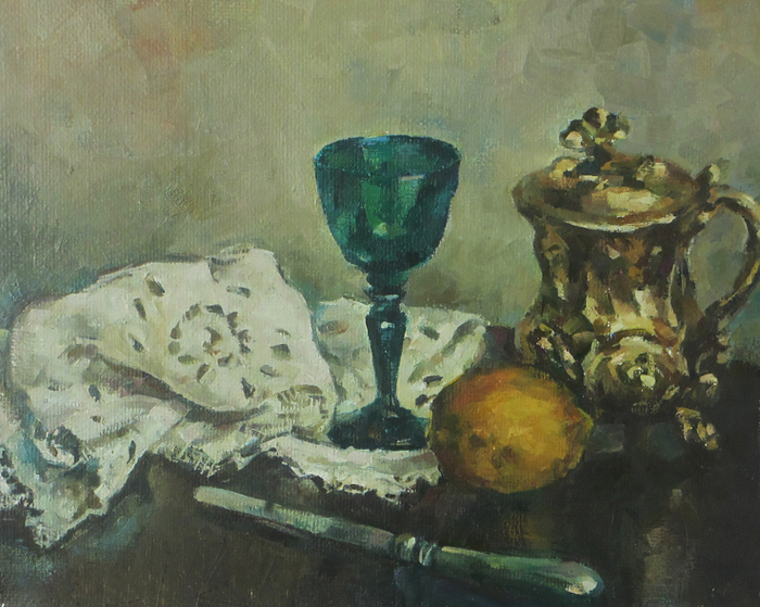 П. Кончаловский Натюрморт. Зелёная рюмка