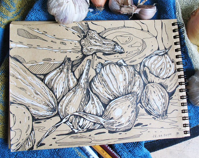 Скетч с луком