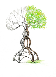 Арбоскульптура Медуза