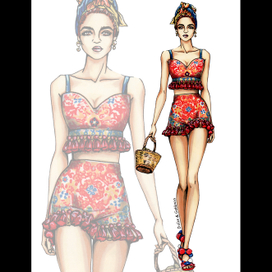 dolcegabbana весна-лето 2016г