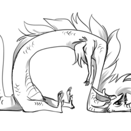 Уставший дракончик