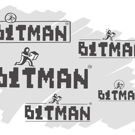 bitman logo concept