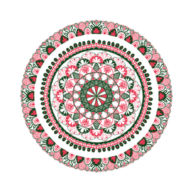 Цветочная мандала