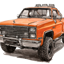 GMC Sierra Classic кузов "step side"