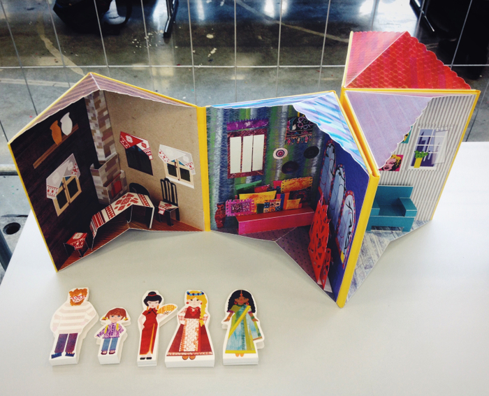 обьемная книга-игра для детей