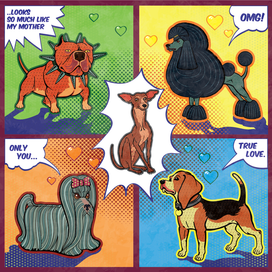 Собачки разных пород