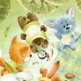 Весна. Первые росточки.