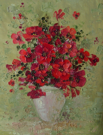 натюрморт с маками