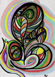 Графическая абстракция Карачевцевой Юли