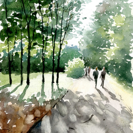 Лето в парке