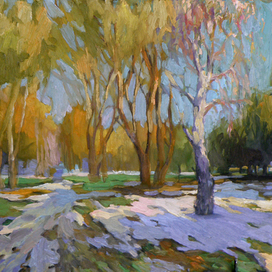 первый снег