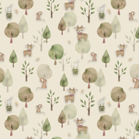 Паттерн "Осенний лес"