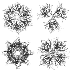 Орнаменты в стиле модерн