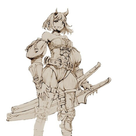 суккуб с мечами