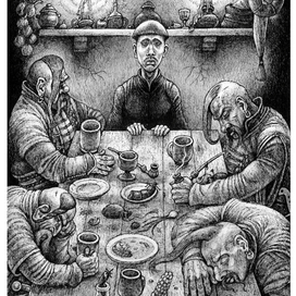 Н.В. Гоголь, Вий. (с казаками)