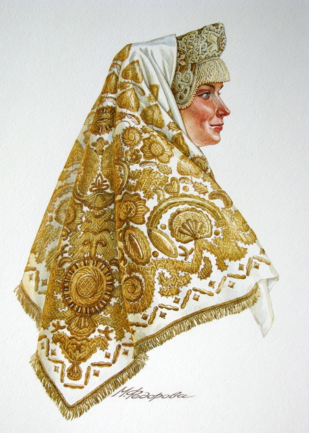 Каргопольская молодуха.