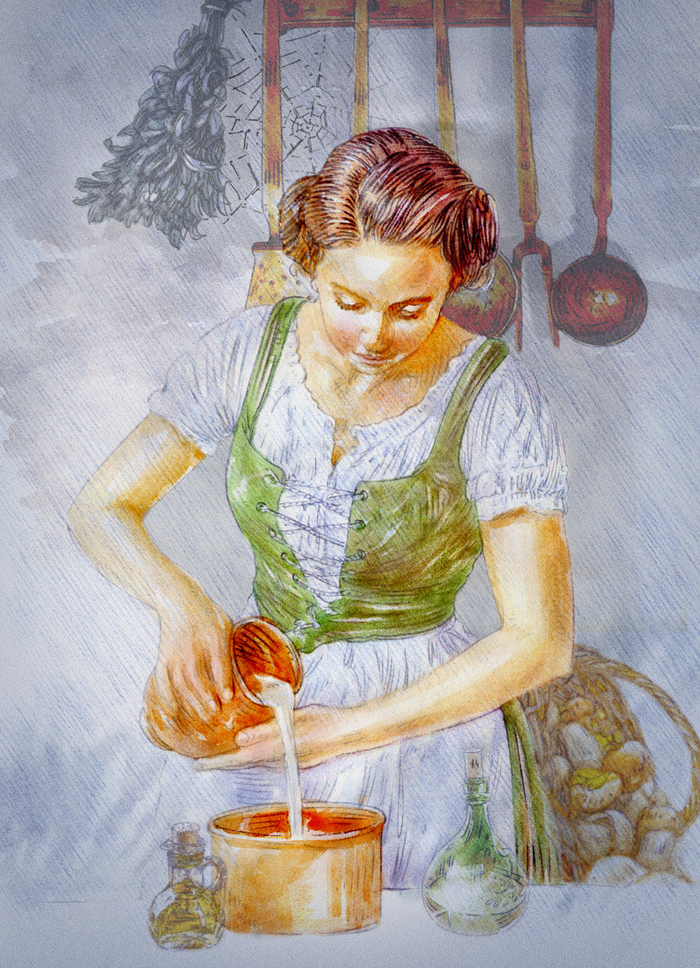 "Прекрасная молочница"