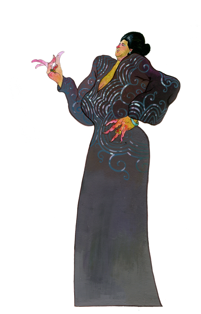 "Оперная певица"