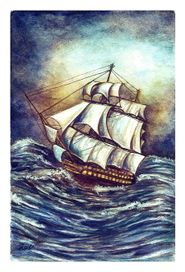 Белеет парус одинокий