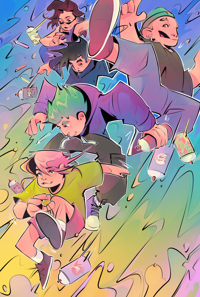 Обложка комикса "Малахит"