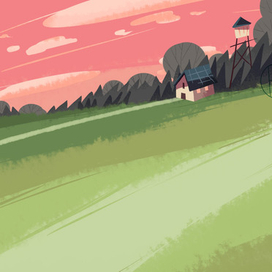 Фон к авторскому фильму Рыбалка