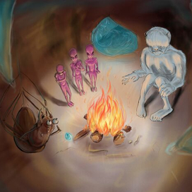 Вечер в Тебете 