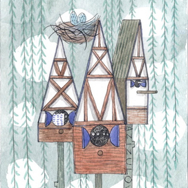 серия скворечники