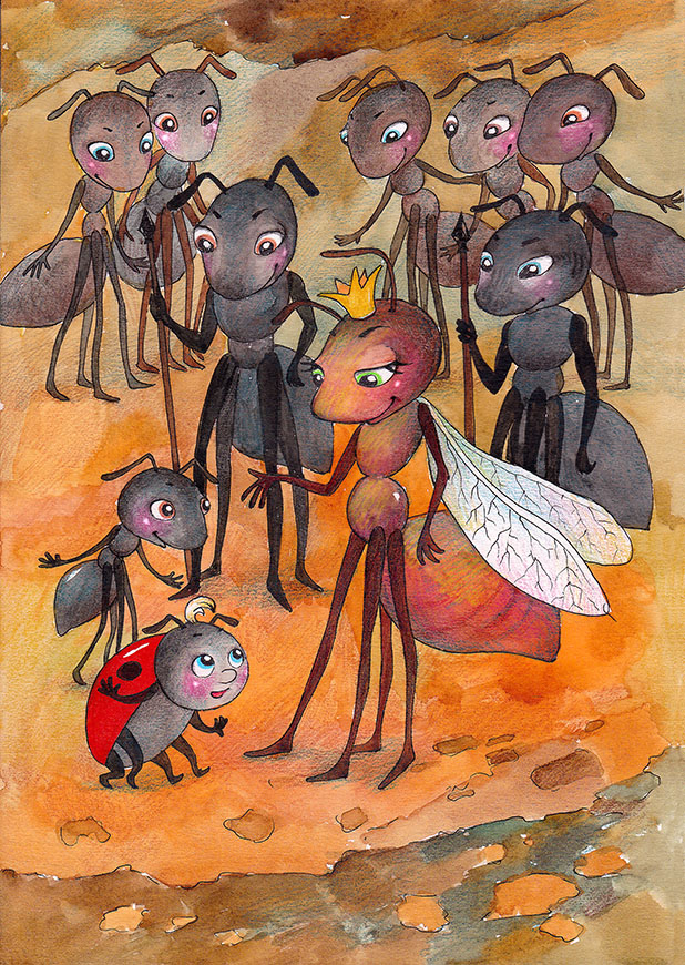 Разноцветные приключения. Муравьиная королева.