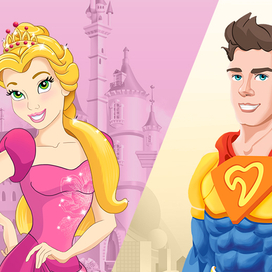 Бренд-персонаж для детских зубных щеток