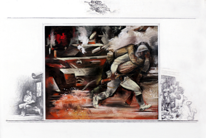 Солдатские мемуары. Вынос раненого