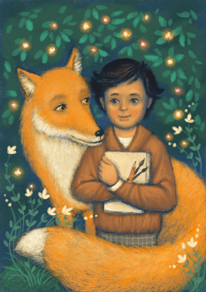 Сказка о юном художнике