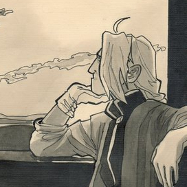 Эд и Ал в поезде