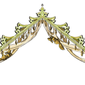 украшение для беседки