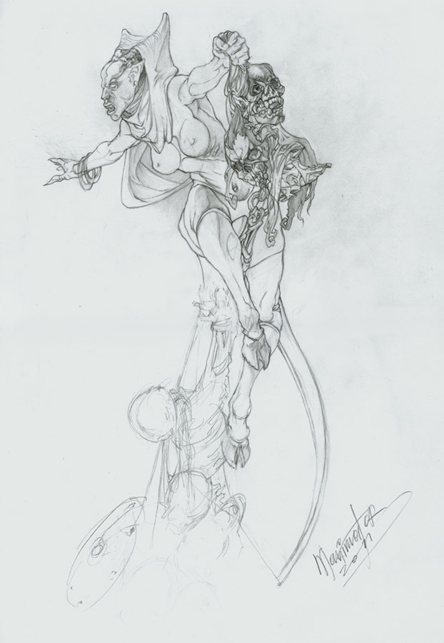 Демоника скетч 