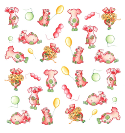 На салфетку