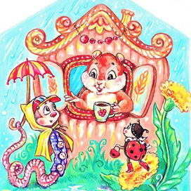 Весенний денек